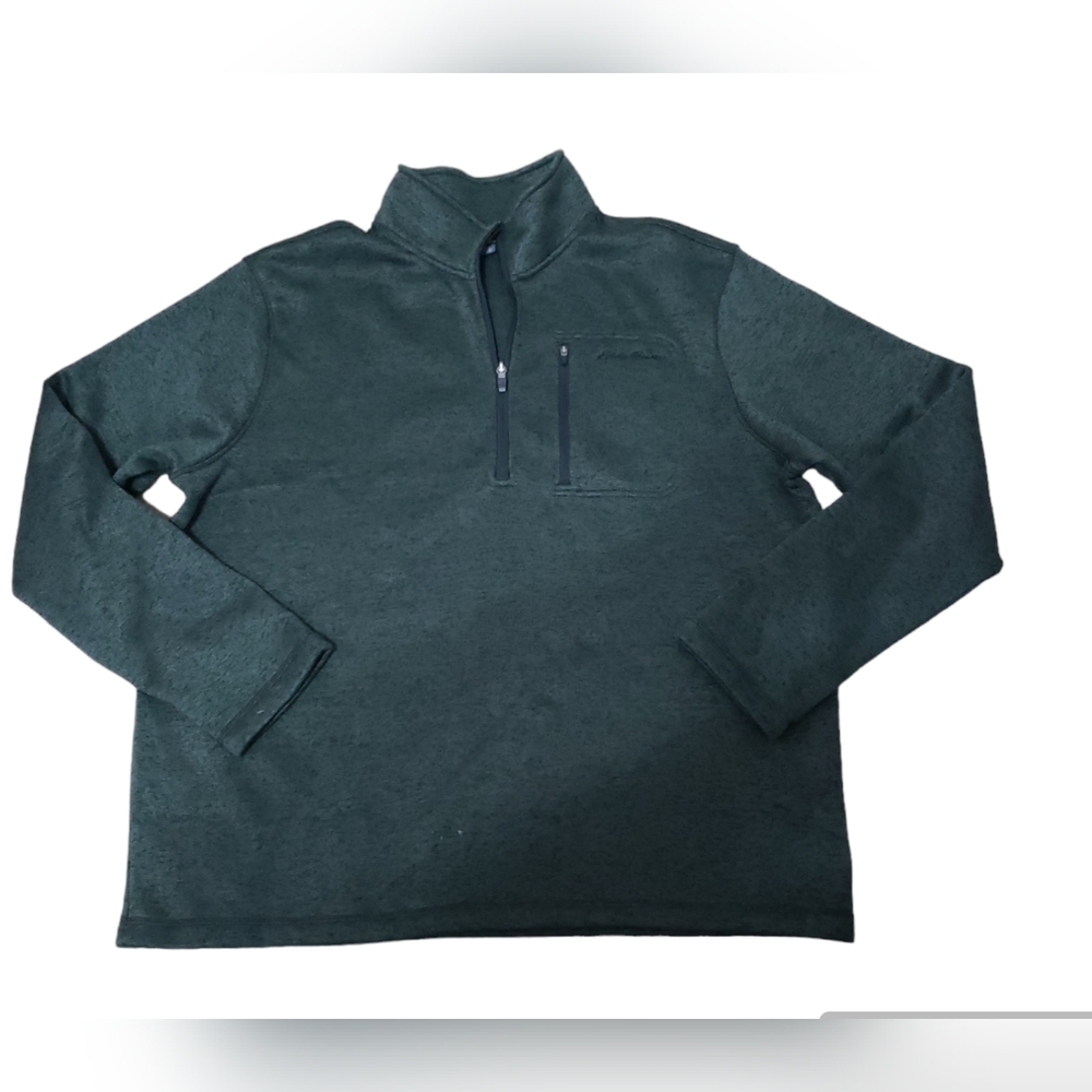 Eddie Bouer Men's Quarter Zipper Pull-over Size XXL